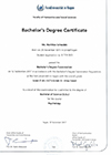 Bachelor´s Degree